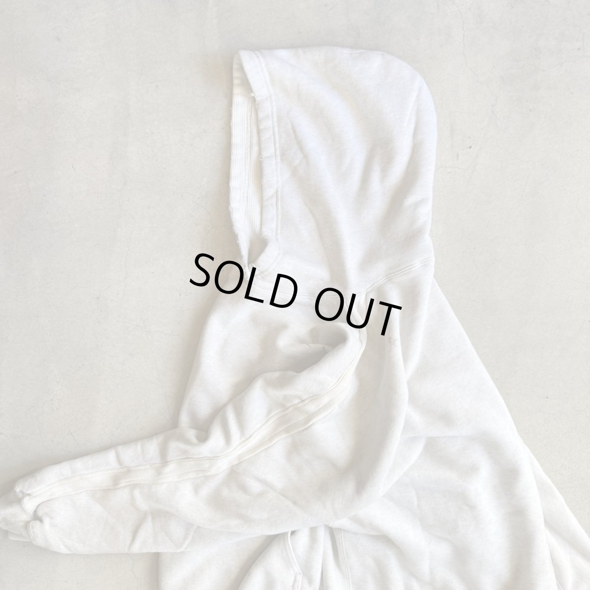 画像8: "A.D.A.N" D/S HOODED PF SWEAT SHIRT OATMEAL (8)