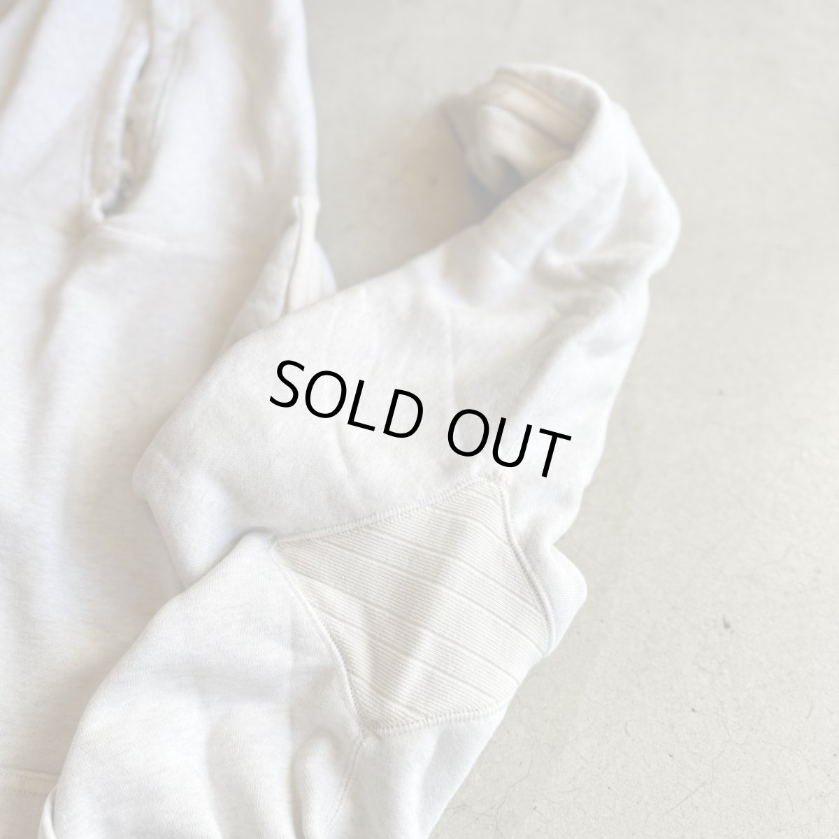 画像9: "A.D.A.N" D/S HOODED PF SWEAT SHIRT OATMEAL (9)