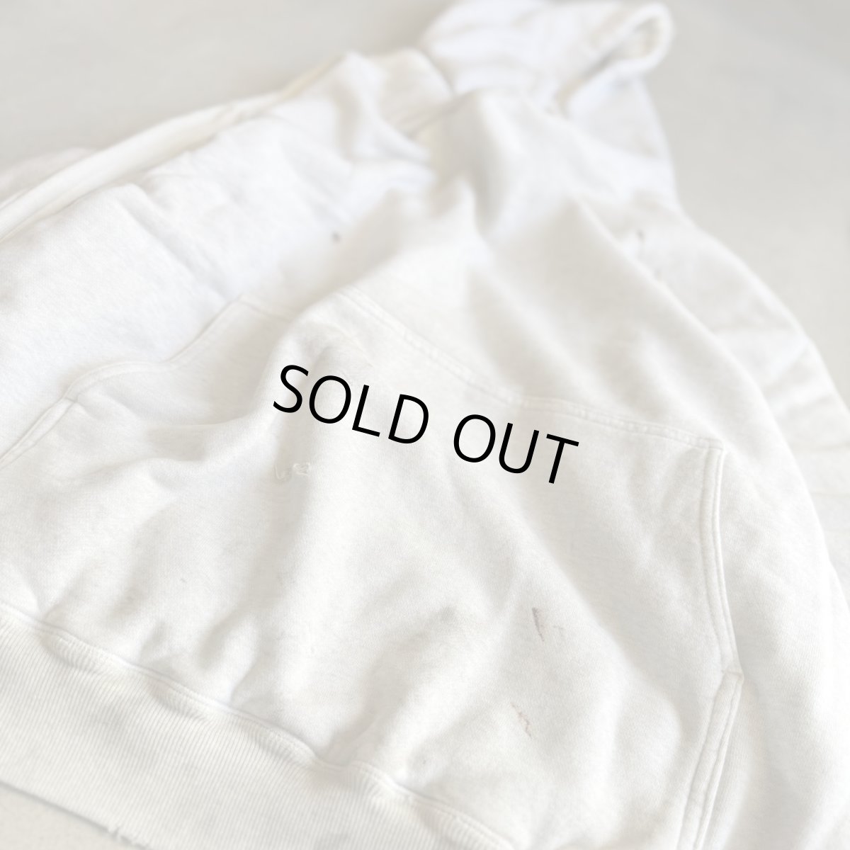 画像10: "A.D.A.N" D/S HOODED PF SWEAT SHIRT OATMEAL (10)