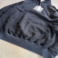 画像5: "A.D.A.N" D/S HOODED PF SWEAT SHIRT BLACK (5)
