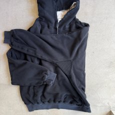 画像10: "A.D.A.N" D/S HOODED PF SWEAT SHIRT BLACK (10)