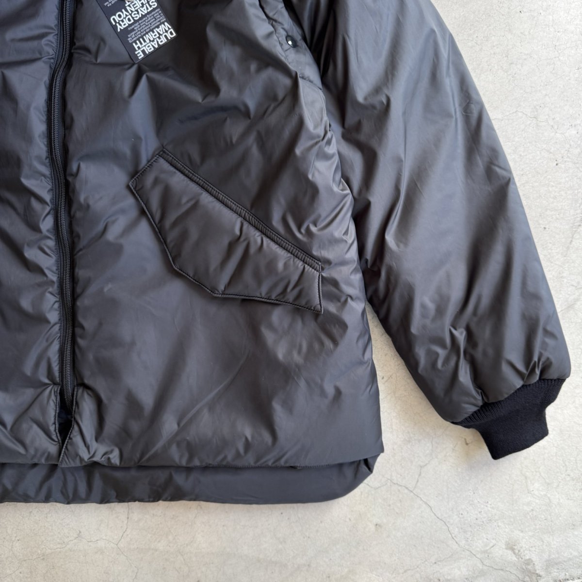 画像3: "A.D.A.N" CONVERTIBLE PUFF JACKET (3)