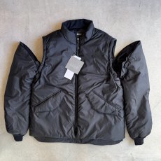 画像1: "A.D.A.N" CONVERTIBLE PUFF JACKET (1)