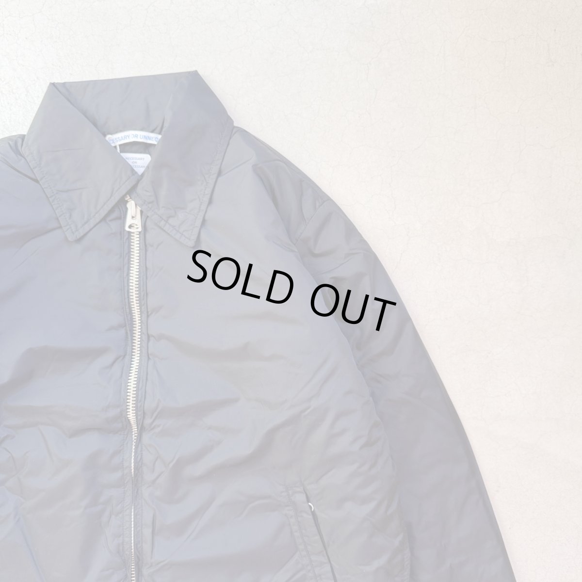 画像1: -NECESSARY or UNNECESSARY- A-2 "BLACK" (1)