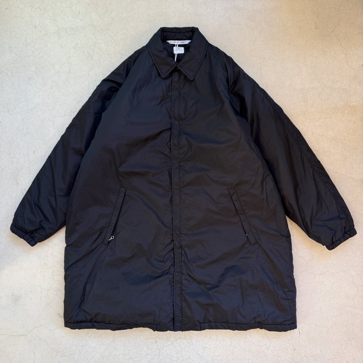 画像1: -NECESSARY or UNNECESSARY- ZIP COAT "BLACK" (1)