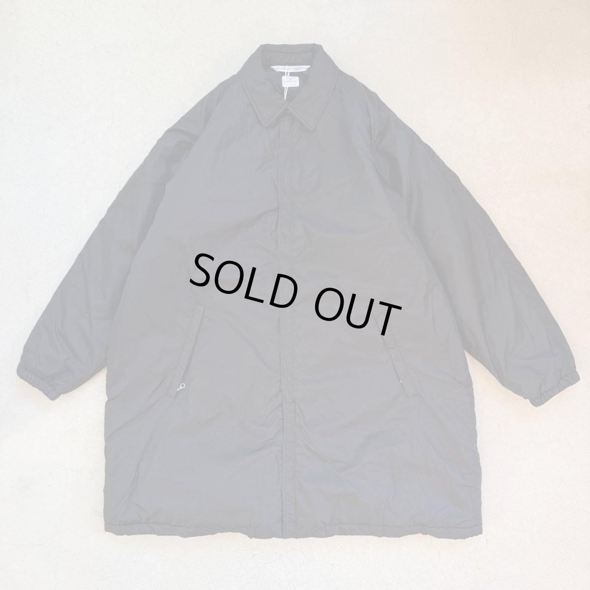 画像1: -NECESSARY or UNNECESSARY- ZIP COAT "BLACK" (1)