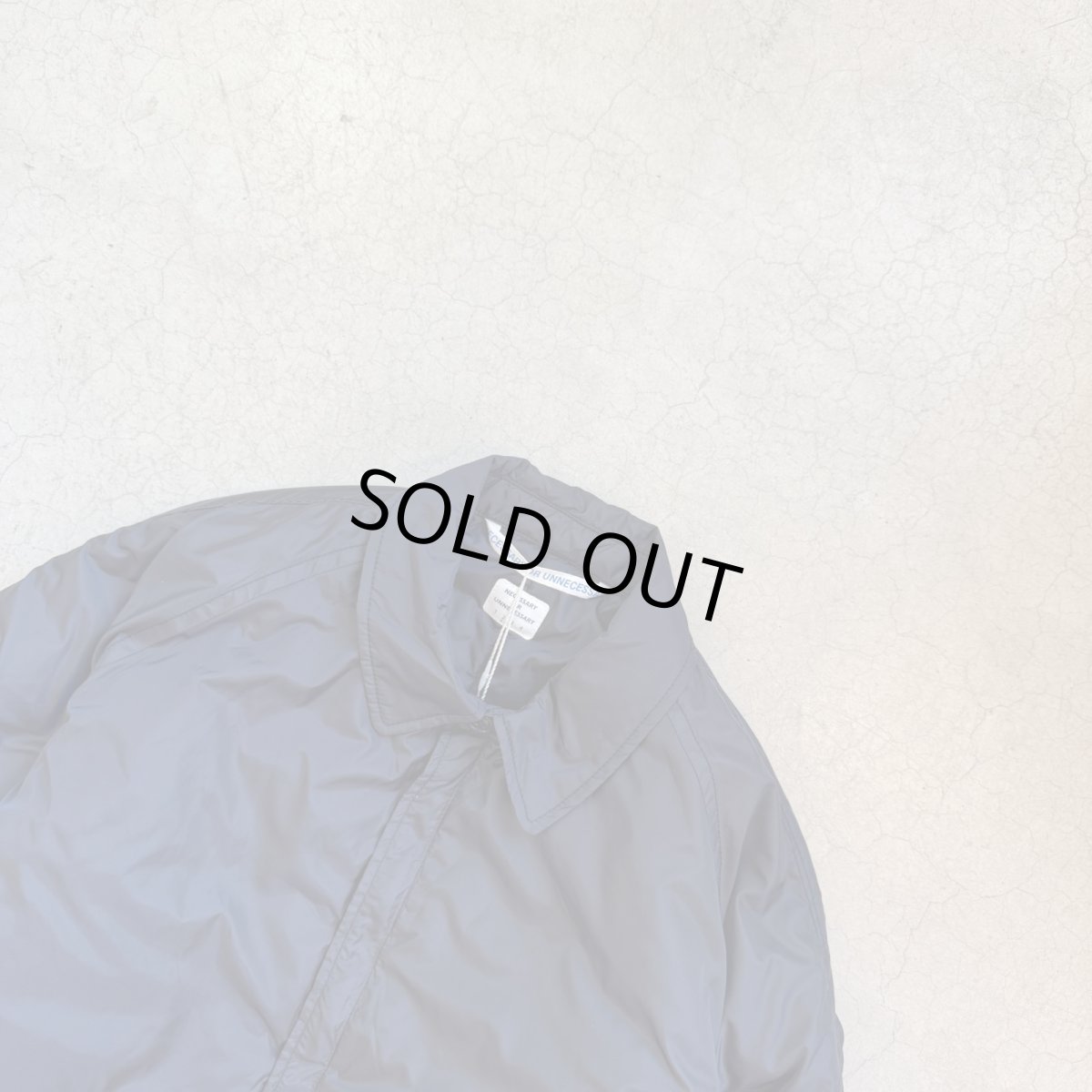 画像3: -NECESSARY or UNNECESSARY- ZIP COAT "NAVY" (3)