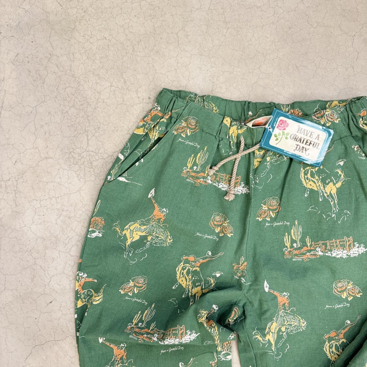 画像8: -HAVE A GRATEFUL DAY- OPEN COLLAR L/S SHIRT & AMPLE EASY PANTS (8)