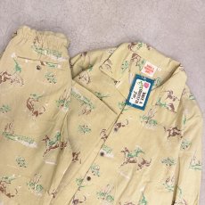 画像2: -HAVE A GRATEFUL DAY- OPEN COLLAR L/S SHIRT & AMPLE EASY PANTS "BEIGE" (2)