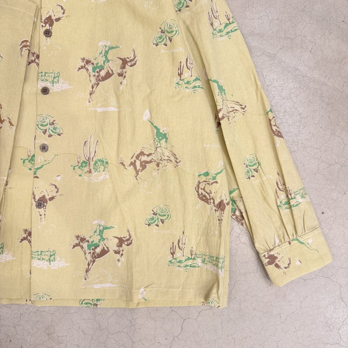 画像3: -HAVE A GRATEFUL DAY- OPEN COLLAR L/S SHIRT & AMPLE EASY PANTS "BEIGE" (3)