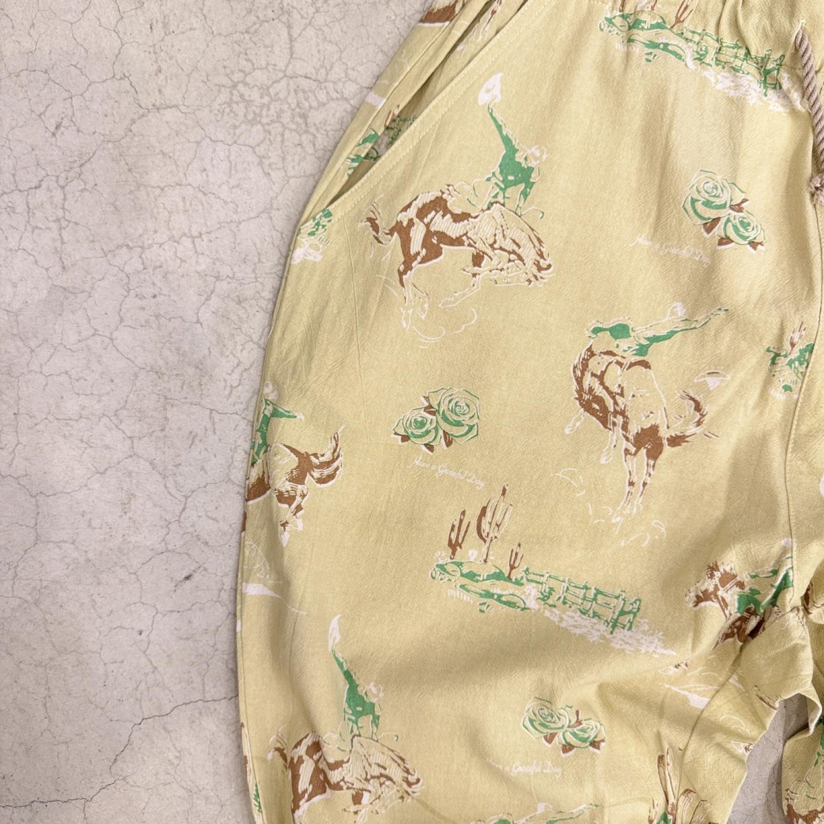 画像6: -HAVE A GRATEFUL DAY- OPEN COLLAR L/S SHIRT & AMPLE EASY PANTS "BEIGE" (6)