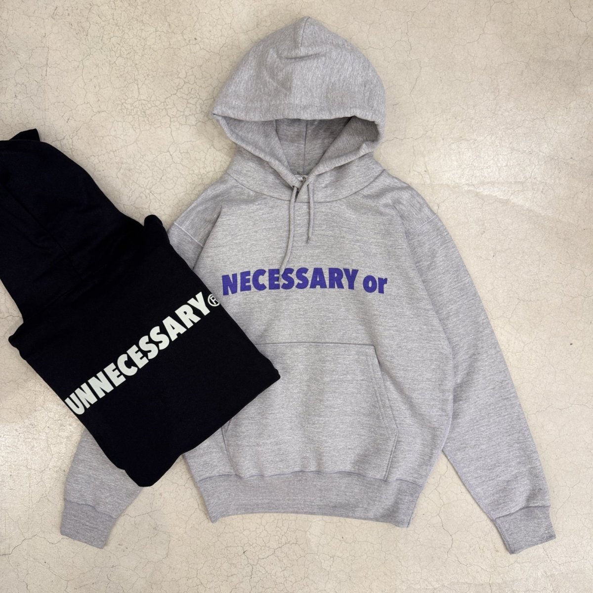 画像3: 【2色展開】-NECESSARY or UNNECESSARY- NOUN SWEAT PARKA (3)
