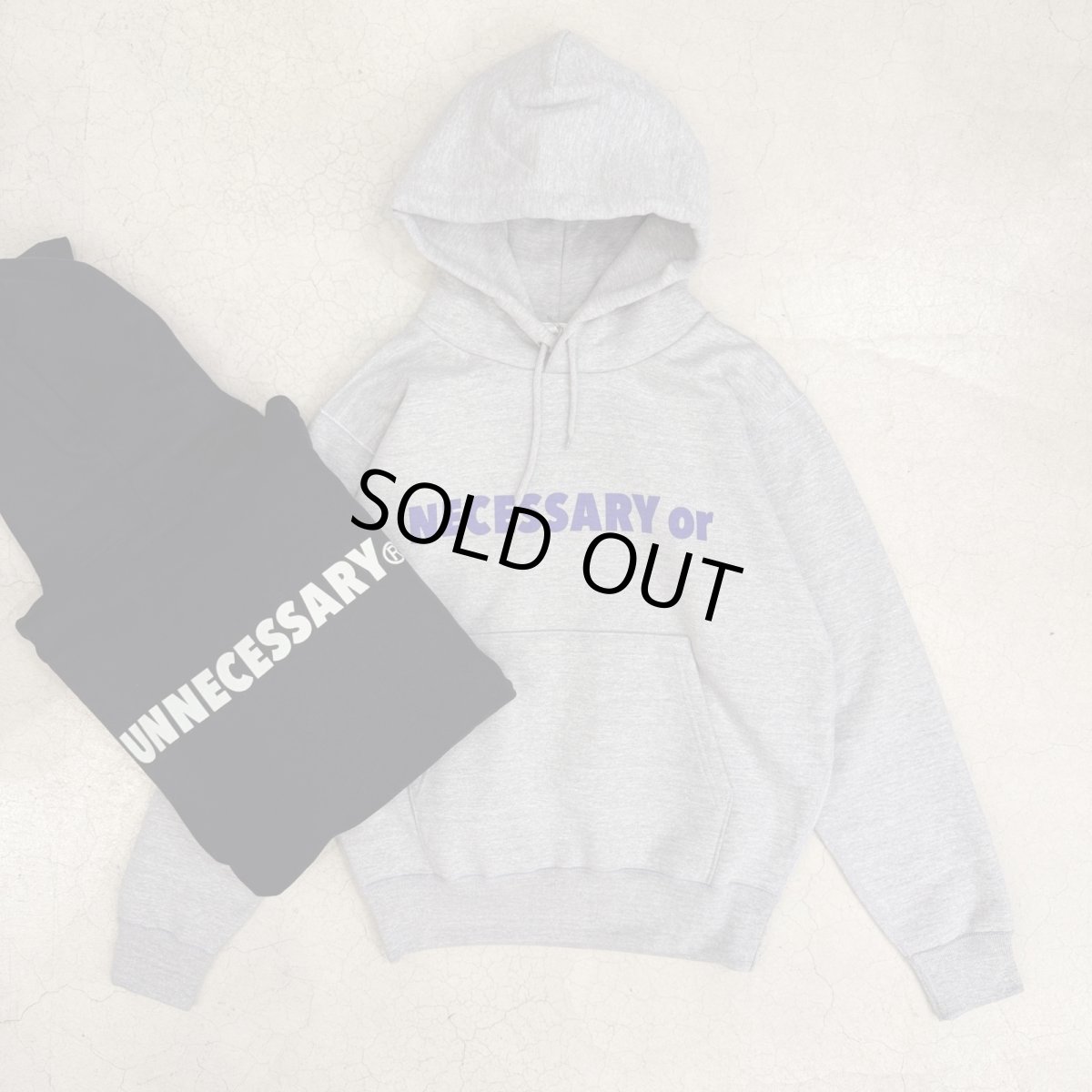 画像3: 【2色展開】-NECESSARY or UNNECESSARY- NOUN SWEAT PARKA (3)