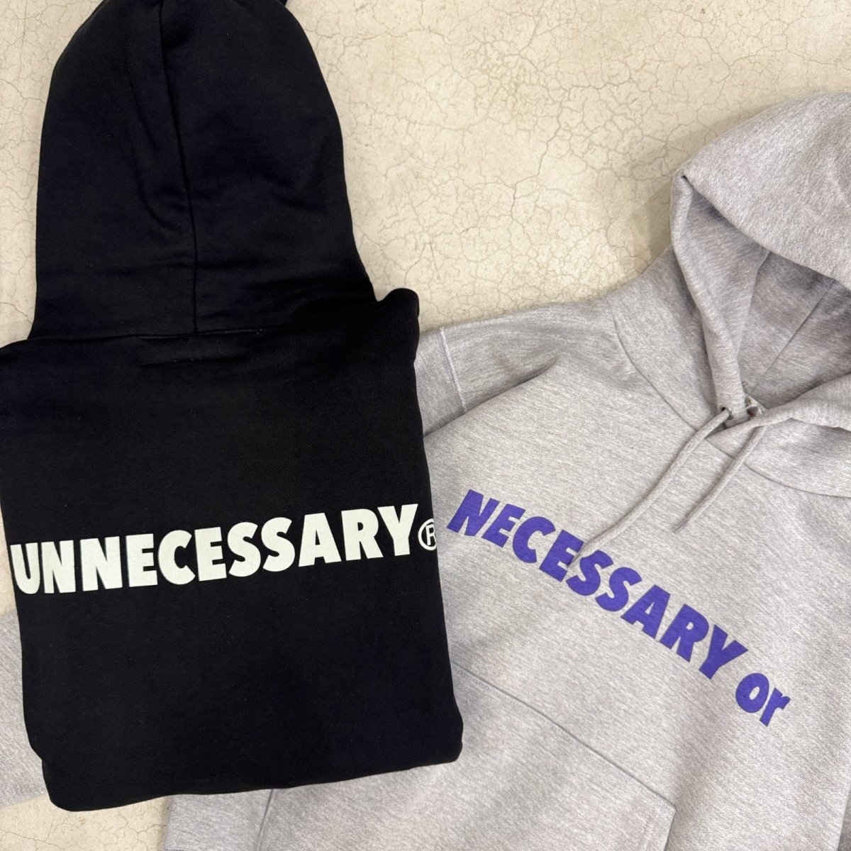 画像4: 【2色展開】-NECESSARY or UNNECESSARY- NOUN SWEAT PARKA (4)