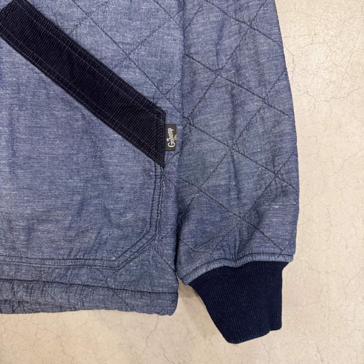 画像5: -GO HEMP- UTILITY QUILT JACKET (5)