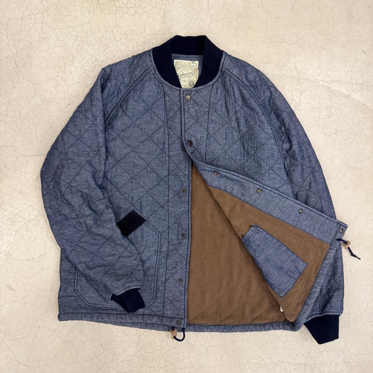 画像6: -GO HEMP- UTILITY QUILT JACKET (6)