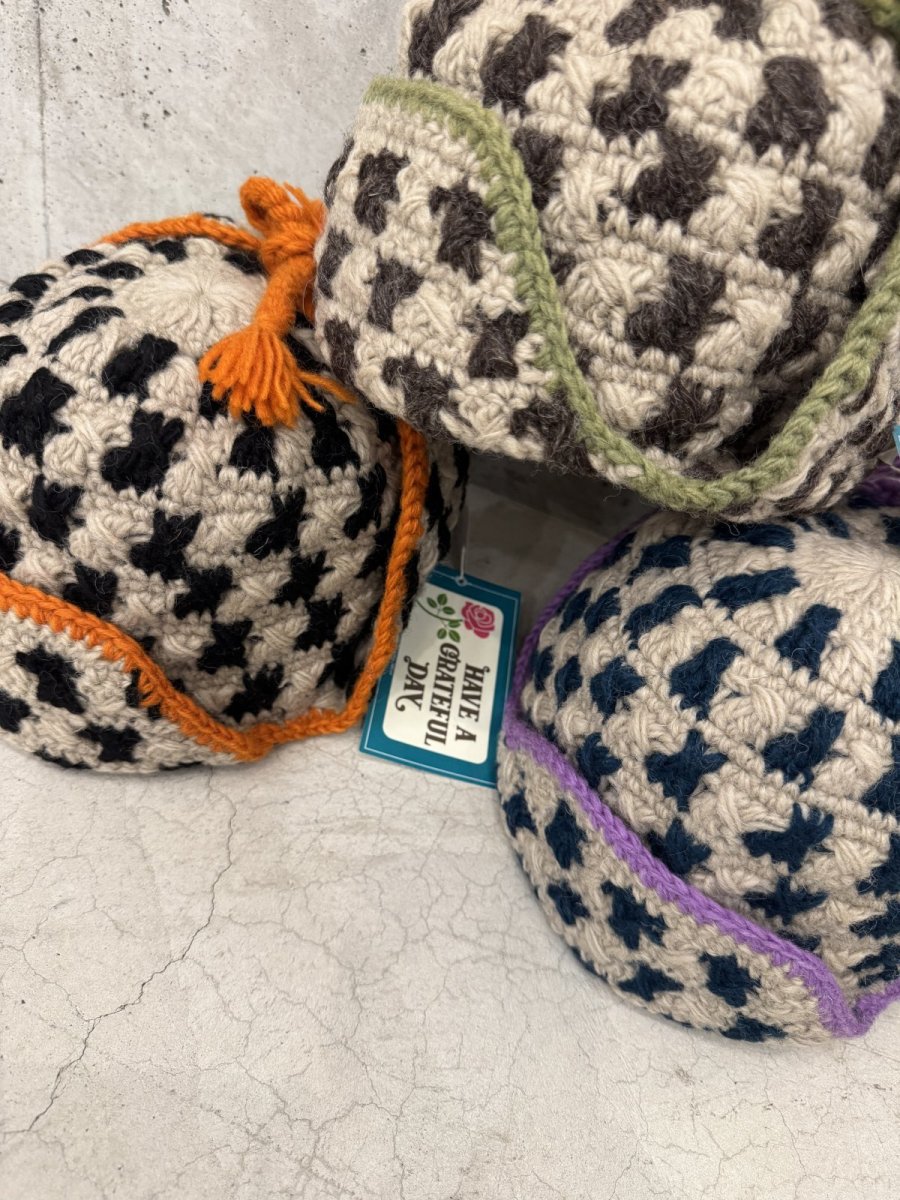 画像4: 【3色展開】-HAVE A GREATFUL DAY- FLIGHT KNIT CAP (4)