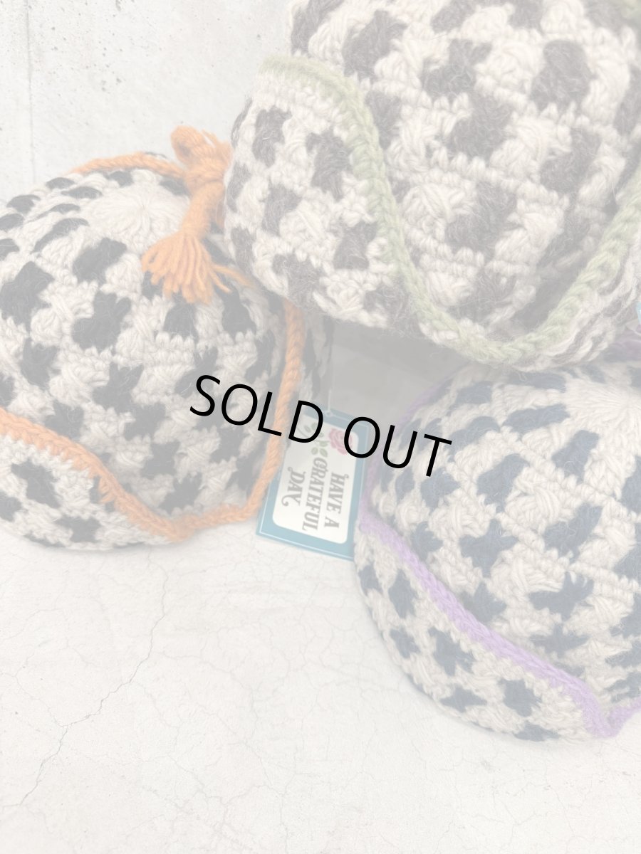 画像4: 【3色展開】-HAVE A GREATFUL DAY- FLIGHT KNIT CAP (4)