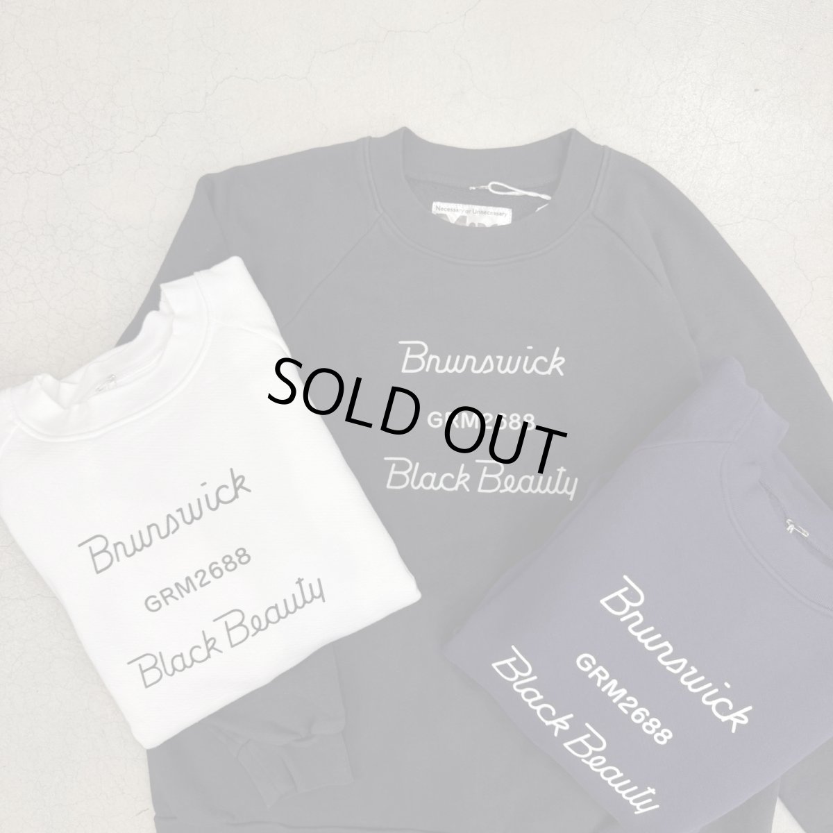 画像1: 【3色展開】-NECESSARY or UNNECESSARY- BLACK BEAUTY (1)