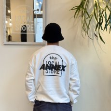 画像13: 【t.L.s Souvenir】the LOCAL STORE ANNEX Reflector LOGO CREW SWEAT (13)
