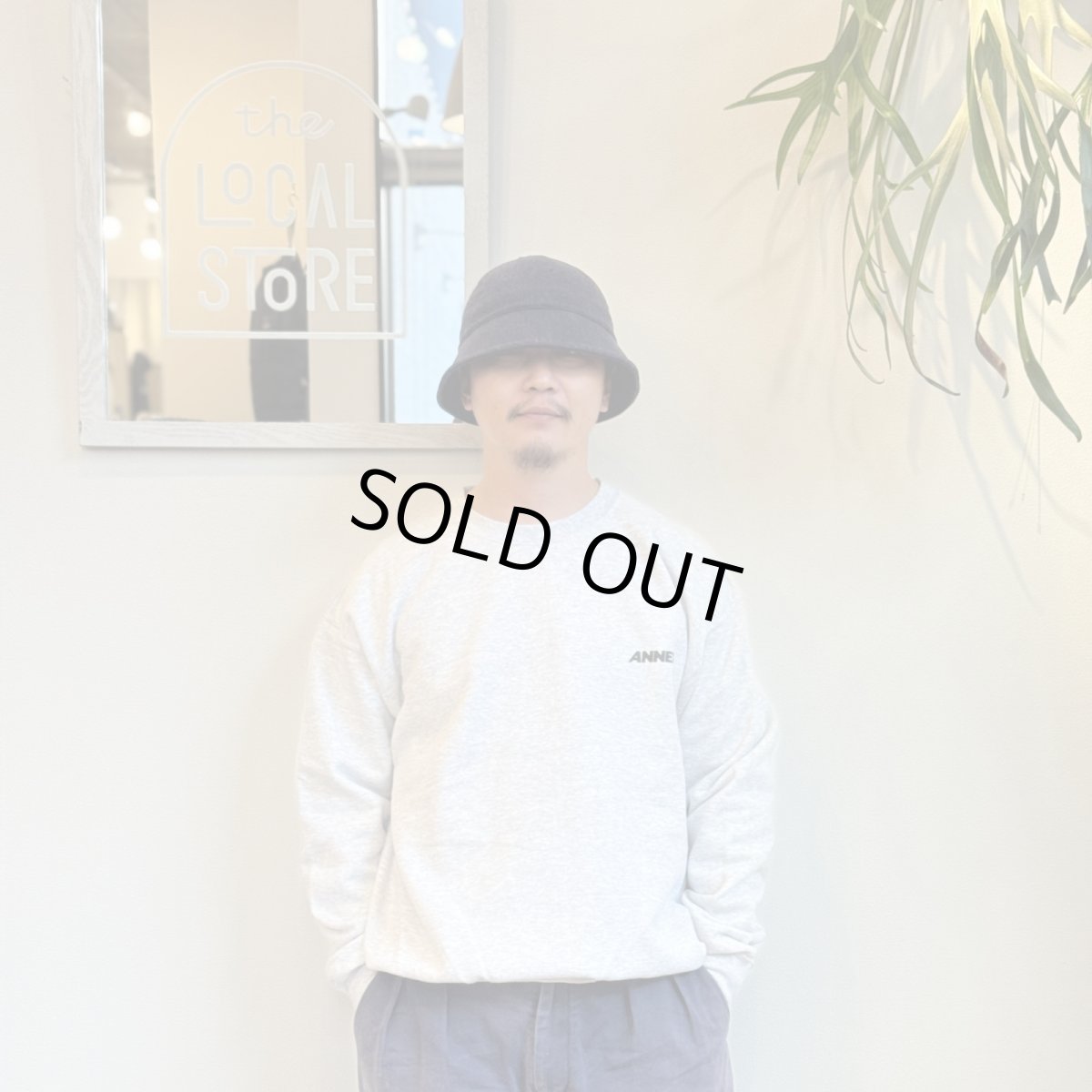 画像14: 【t.L.s Souvenir】the LOCAL STORE ANNEX Reflector LOGO CREW SWEAT (14)