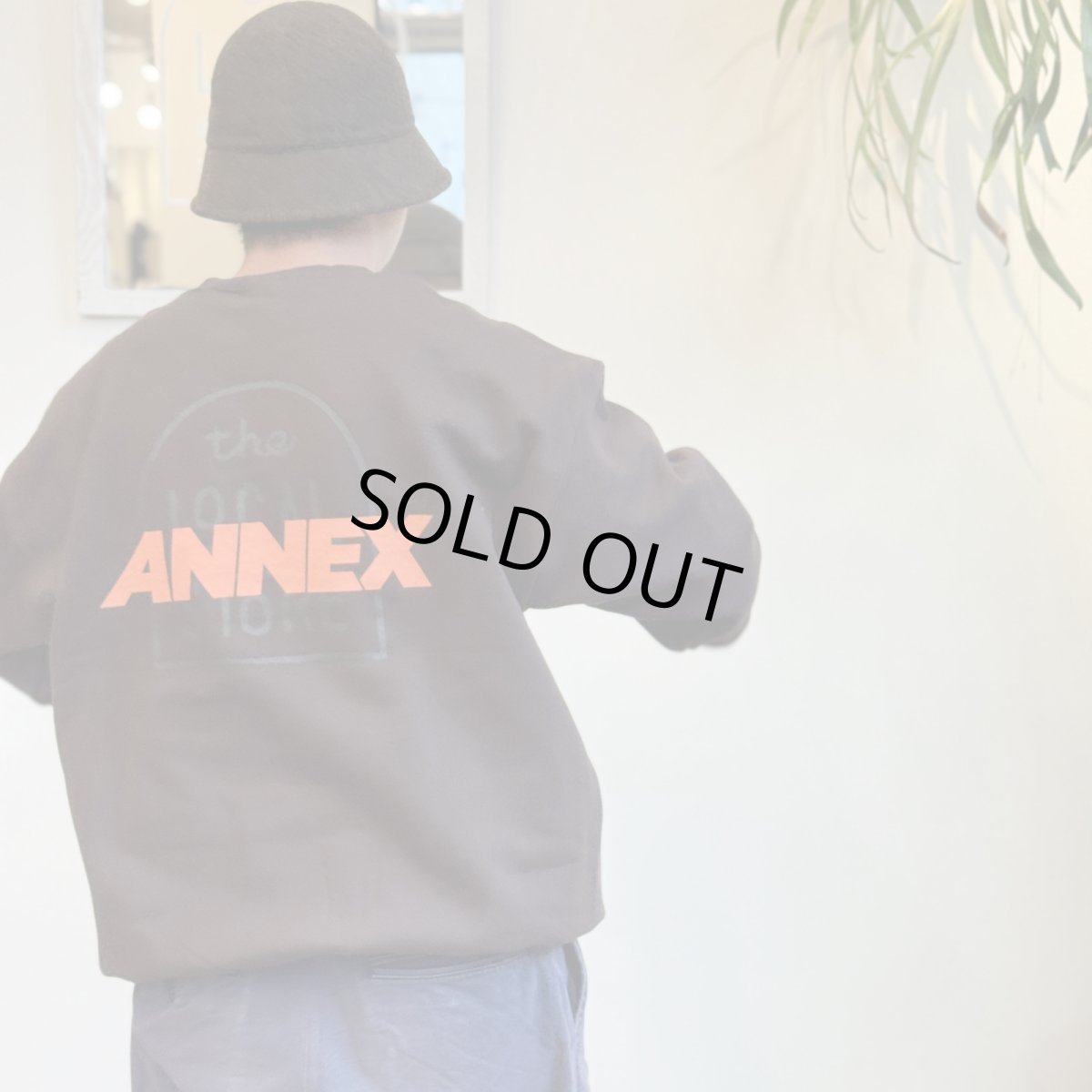 画像18: 【t.L.s Souvenir】the LOCAL STORE ANNEX Reflector LOGO CREW SWEAT (18)