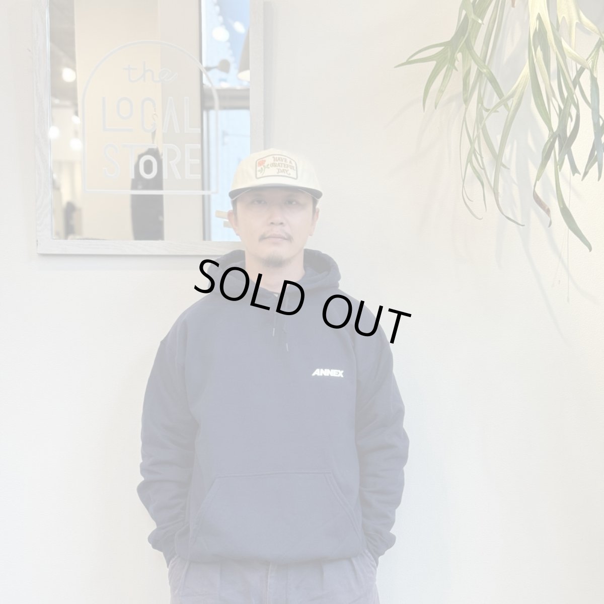 画像6: 【t.L.s Souvenir】the LOCAL STORE ANNEX Reflector LOGO CREW SWEAT PARKA (6)