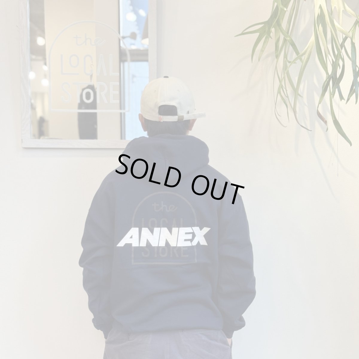 画像7: 【t.L.s Souvenir】the LOCAL STORE ANNEX Reflector LOGO CREW SWEAT PARKA (7)