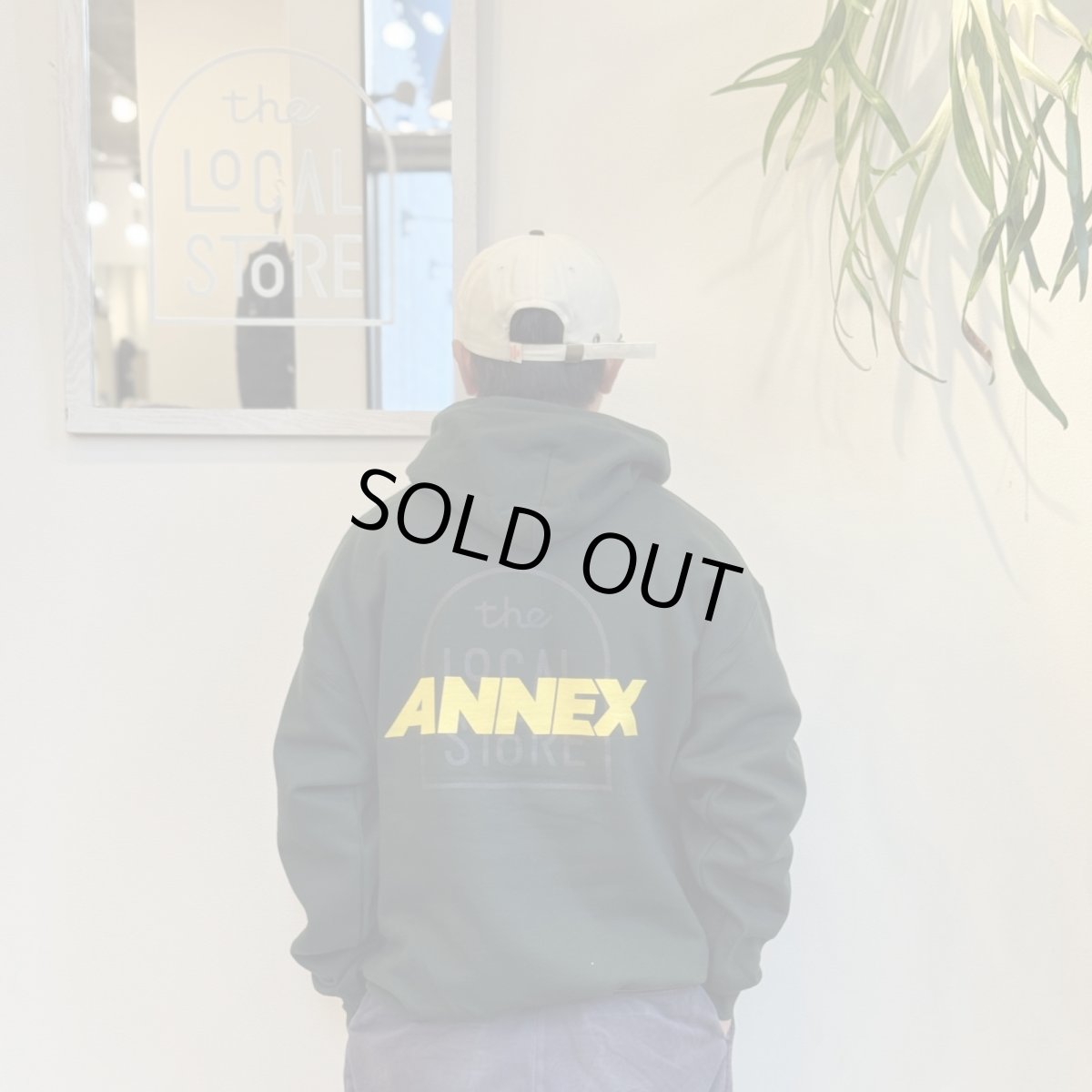 画像10: 【t.L.s Souvenir】the LOCAL STORE ANNEX Reflector LOGO CREW SWEAT PARKA (10)