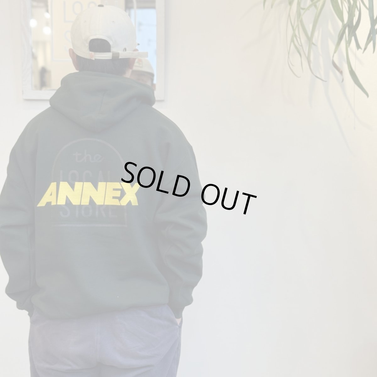 画像11: 【t.L.s Souvenir】the LOCAL STORE ANNEX Reflector LOGO CREW SWEAT PARKA (11)