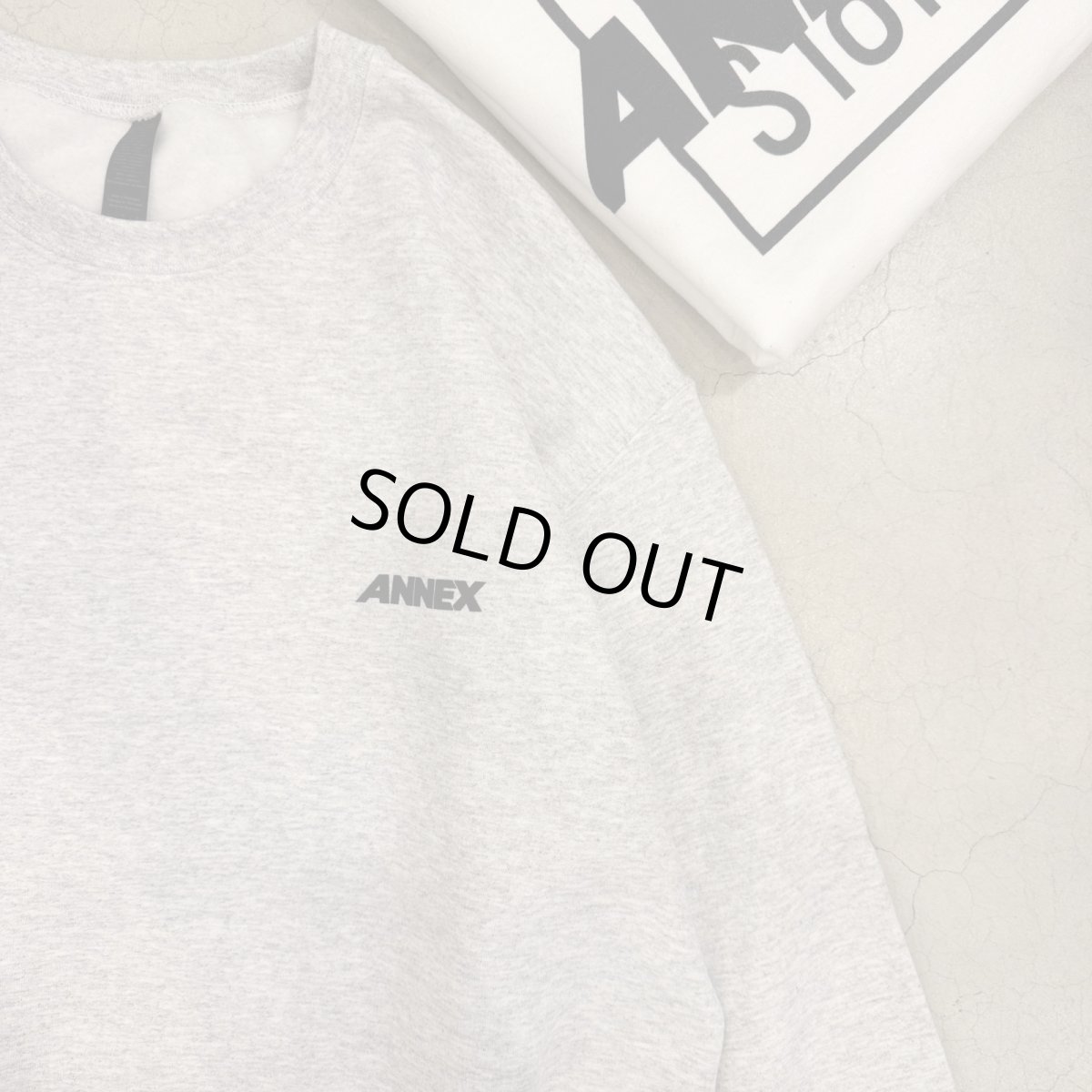 画像7: 【t.L.s Souvenir】the LOCAL STORE ANNEX Reflector LOGO CREW SWEAT (7)