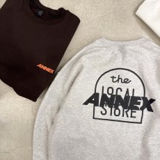 画像5: 【t.L.s Souvenir】the LOCAL STORE ANNEX Reflector LOGO CREW SWEAT (5)
