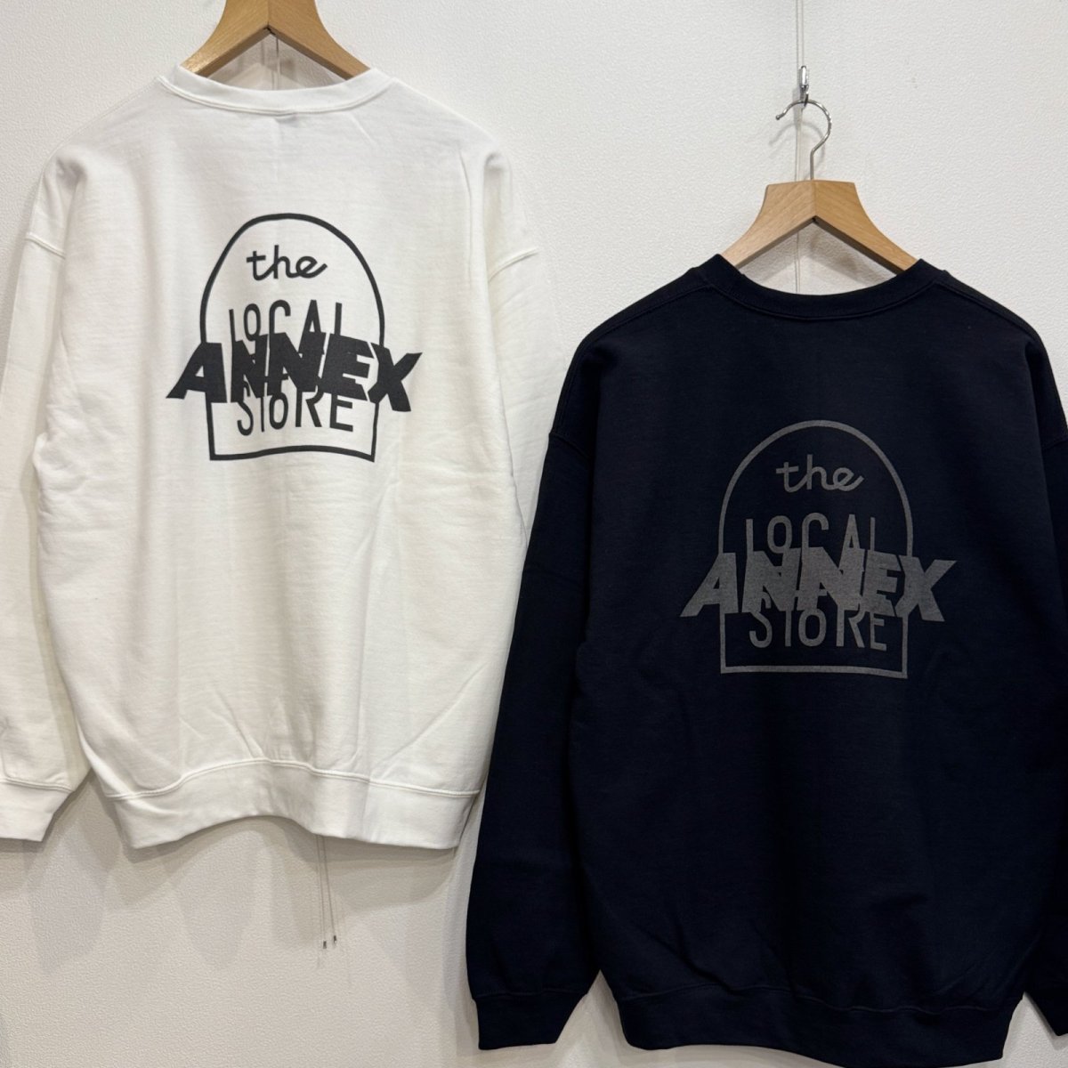 画像10: 【t.L.s Souvenir】"SPECIAL" the LOCAL STORE ANNEX ALL Reflector LOGO CREW SWEAT (10)