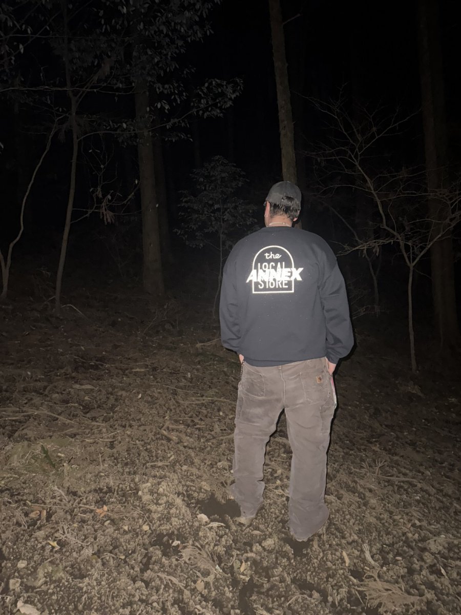 画像11: 【t.L.s Souvenir】"SPECIAL" the LOCAL STORE ANNEX ALL Reflector LOGO CREW SWEAT (11)