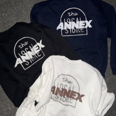 画像3: 【t.L.s Souvenir】the LOCAL STORE ANNEX Reflector LOGO CREW SWEAT (3)