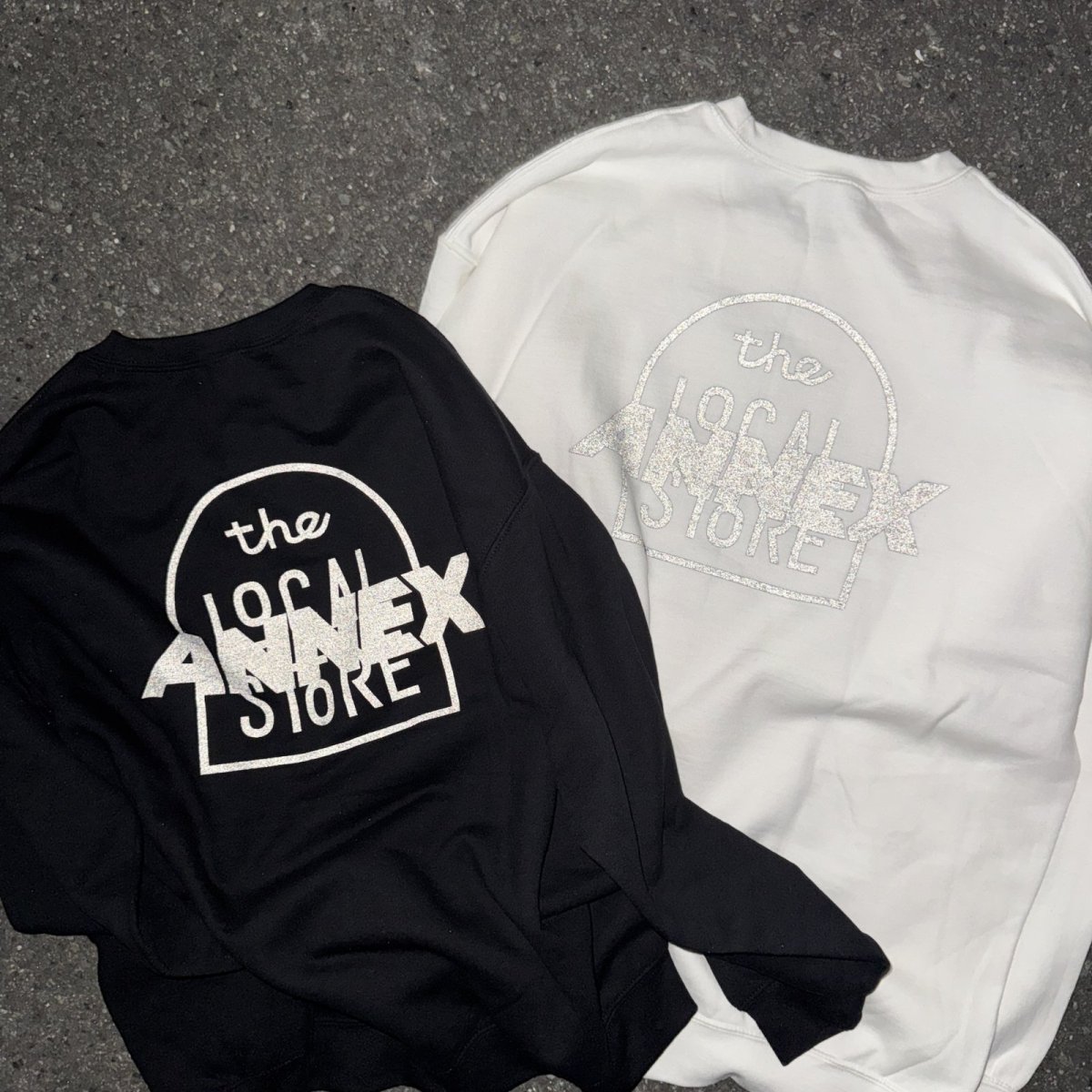 画像5: 【t.L.s Souvenir】"SPECIAL" the LOCAL STORE ANNEX ALL Reflector LOGO CREW SWEAT (5)