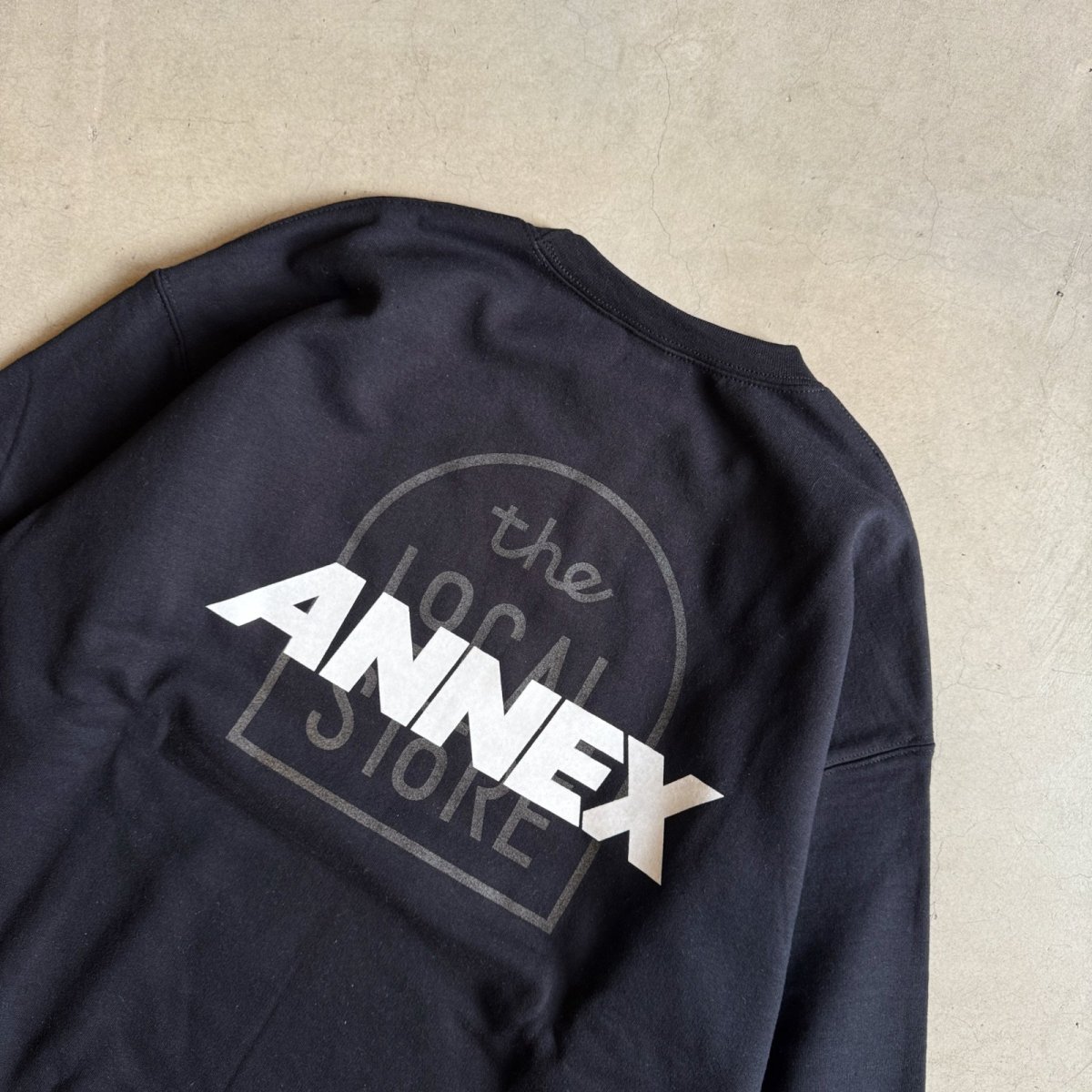 画像5: 【t.L.s Souvenir】the LOCAL STORE ANNEX Reflector LOGO CREW SWEAT (5)