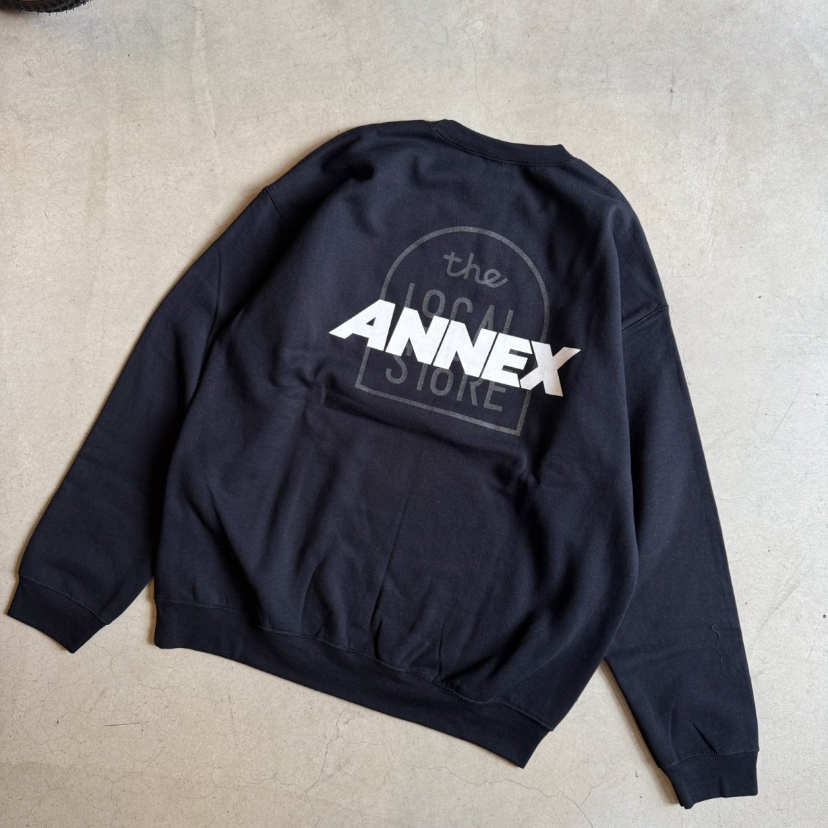 画像8: 【t.L.s Souvenir】the LOCAL STORE ANNEX Reflector LOGO CREW SWEAT (8)