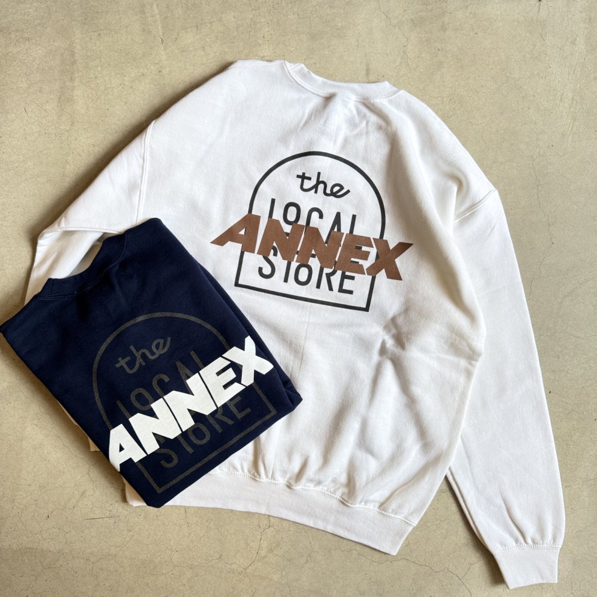 画像10: 【t.L.s Souvenir】the LOCAL STORE ANNEX Reflector LOGO CREW SWEAT (10)