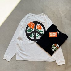 画像2: -HAVE A GRATEFUL DAY- L/S T-SHIRT "BLOOMING PEACE" (2)