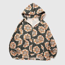 画像8: -HAVE A GRATEFUL DAY- BEACH HOODIE  BLACK & CHOCOLATE (8)