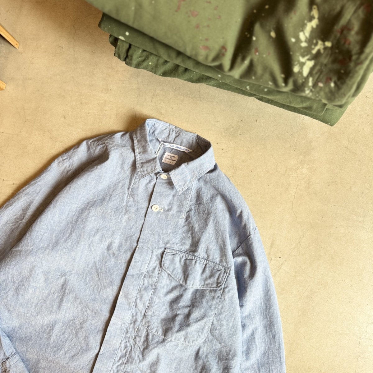 画像4: -N.O.U.N(Necessary or Unnecessary)- SJ "CHAMBRAY" (4)