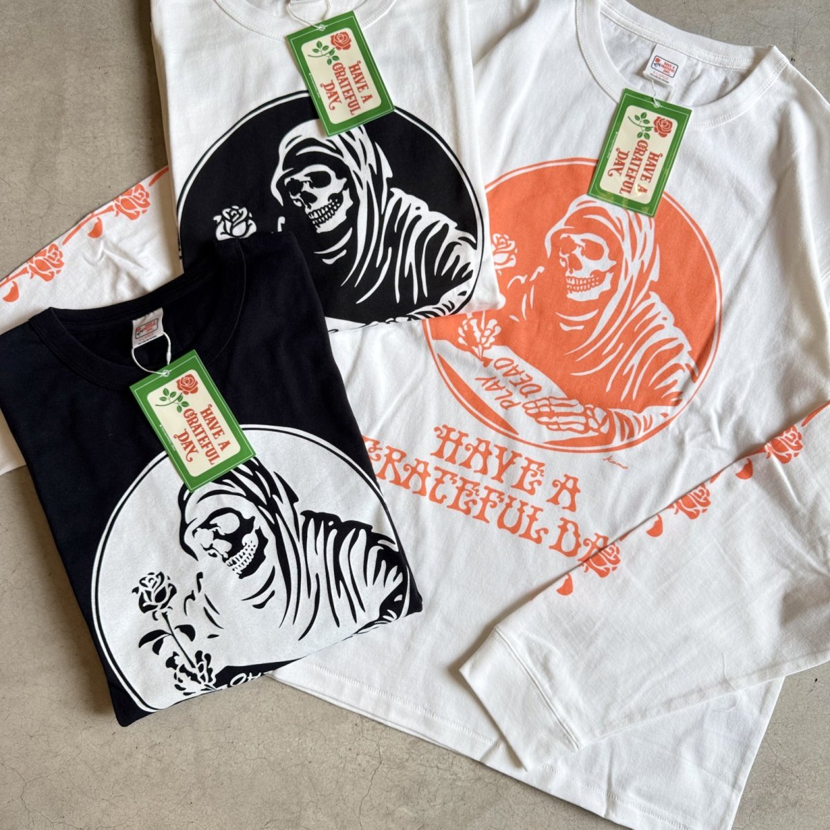 画像8: -HAVE A GRATEFUL DAY- L/S T-SHIRT "PLAY DEAD" (8)