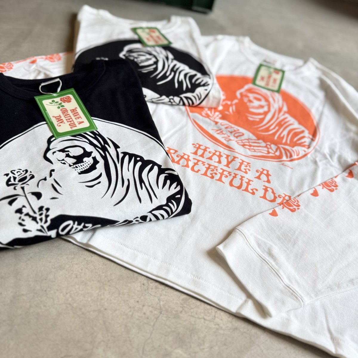 画像12: -HAVE A GRATEFUL DAY- L/S T-SHIRT "PLAY DEAD" (12)