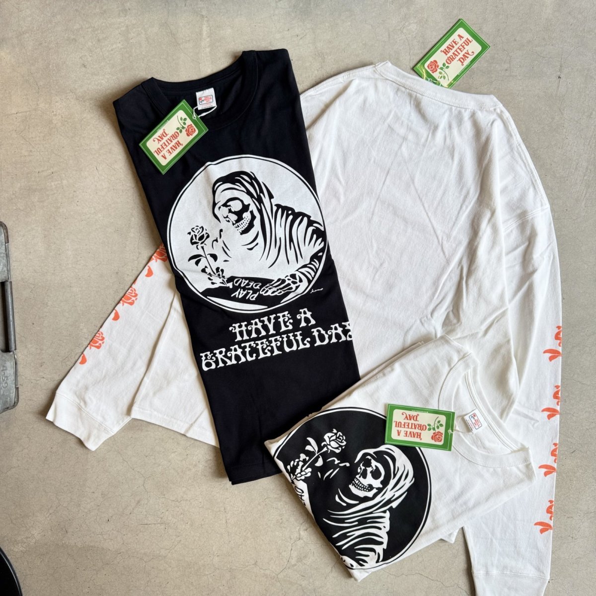 画像9: -HAVE A GRATEFUL DAY- L/S T-SHIRT "PLAY DEAD" (9)