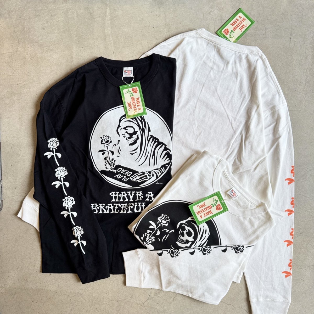 画像11: -HAVE A GRATEFUL DAY- L/S T-SHIRT "PLAY DEAD" (11)
