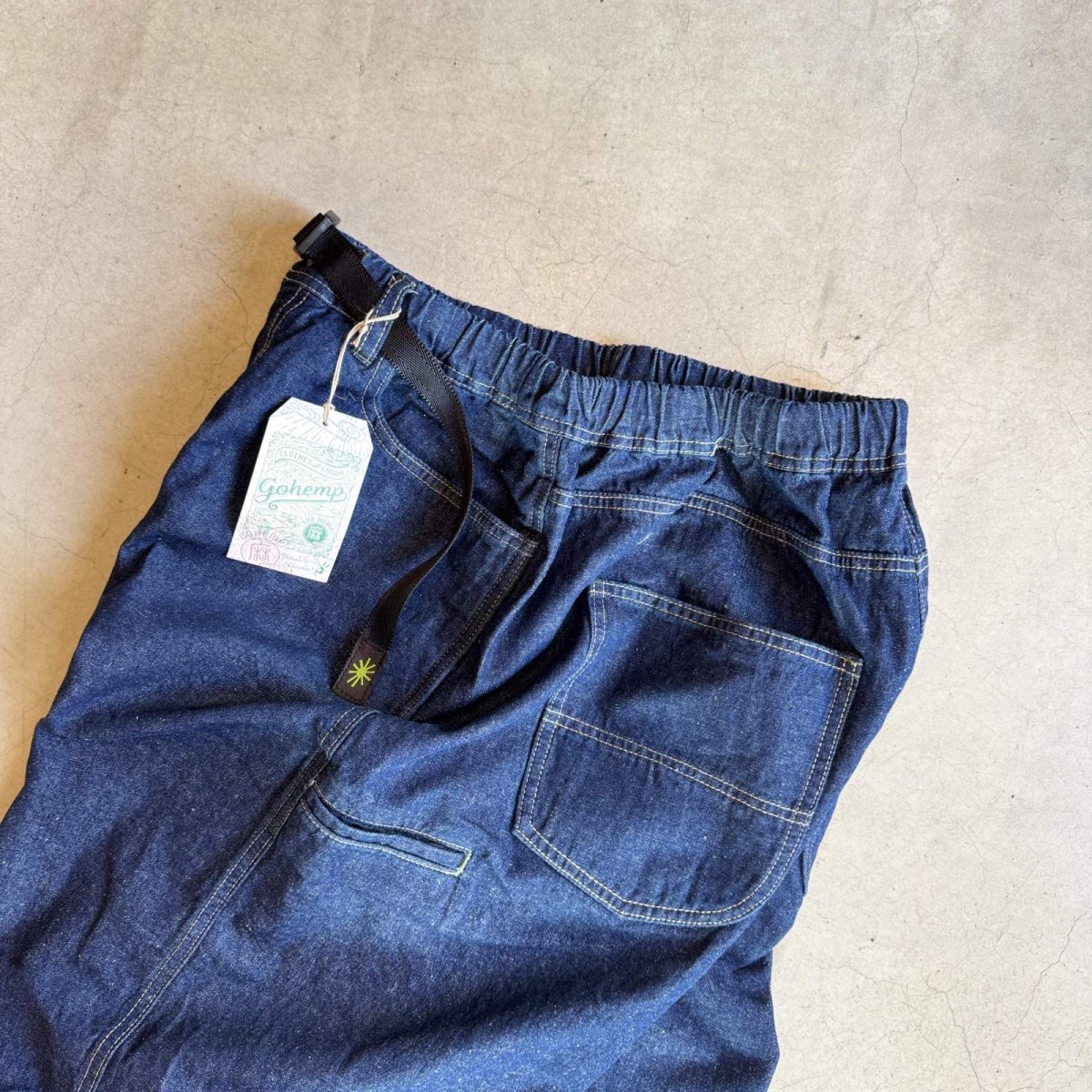 画像8: 【2色展開】-GO HEMP- WIDE GENDOR SHORTS (8)
