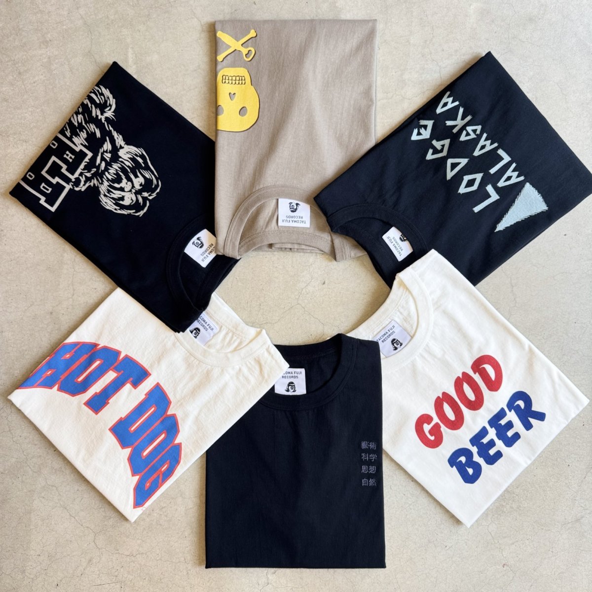 画像4: -TACOMA FUJI  RECORDS- HOT DOG COLLEGE LOGO Tee (4)