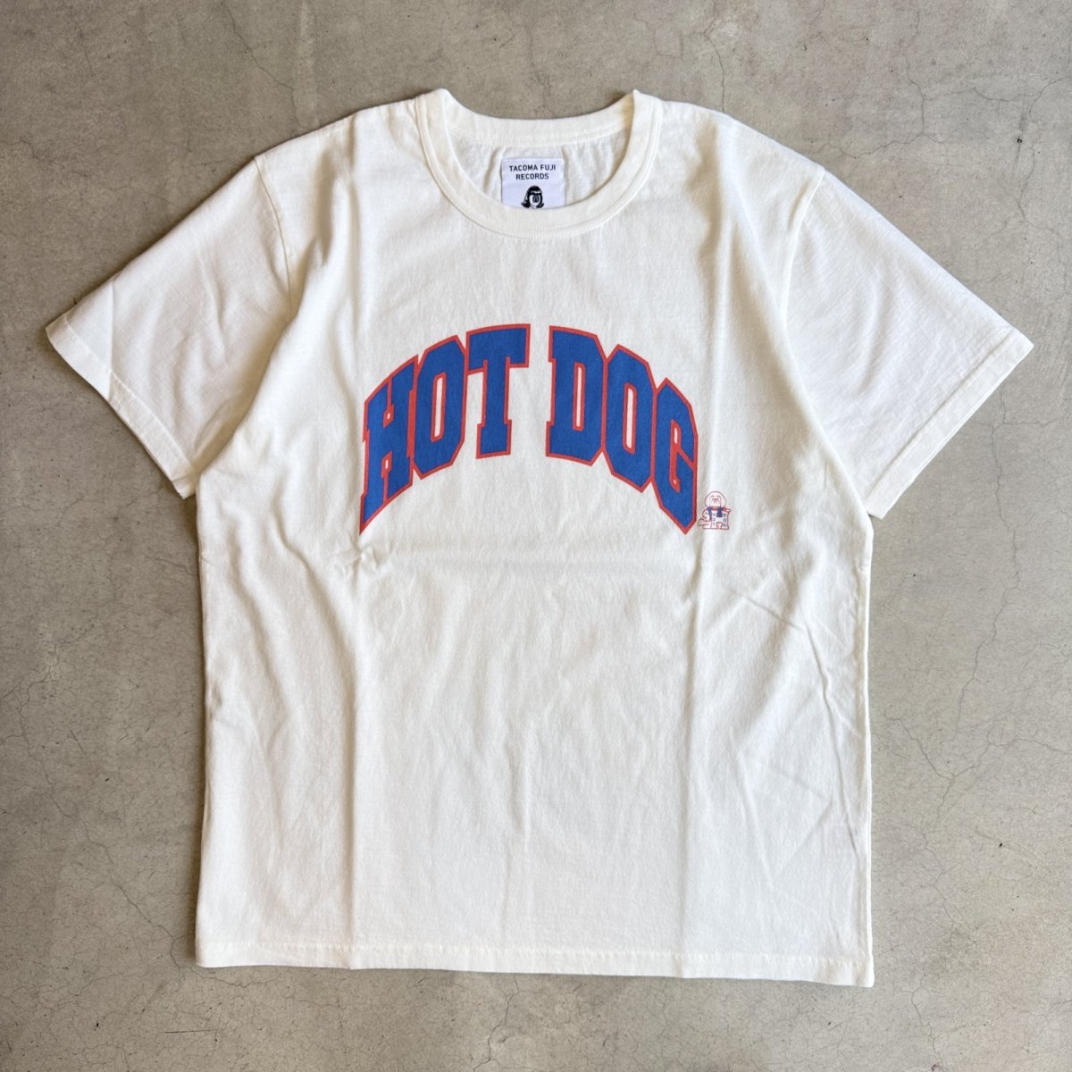 画像2: -TACOMA FUJI  RECORDS- HOT DOG COLLEGE LOGO Tee (2)
