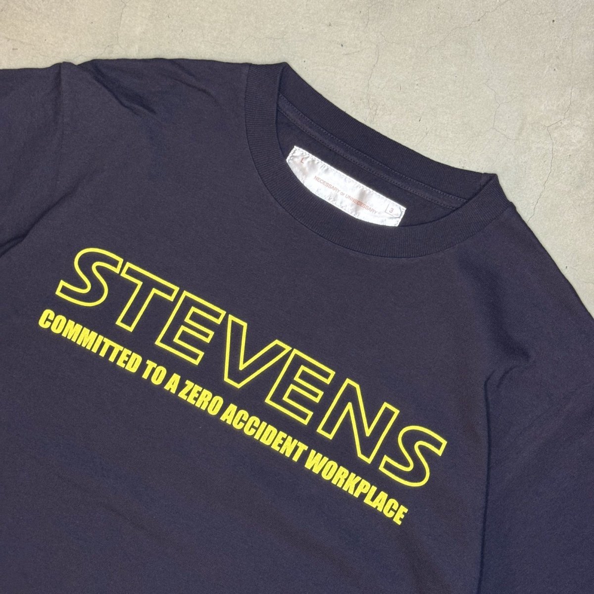 画像6: -NECESSARY or UNNECESSARY- STEVENS Tee  (6)